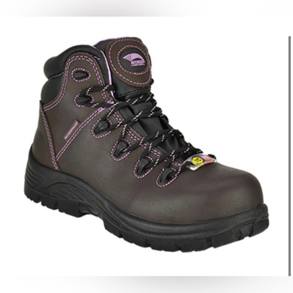 Women's Avenger Composite Toe WP Hiker Work Boot 7123 - size 8.5